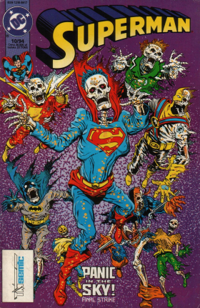 Superman 10/1994 - Panika na niebie - Nasza armia na wojnie/Chwała bohaterom/Bohater chwili